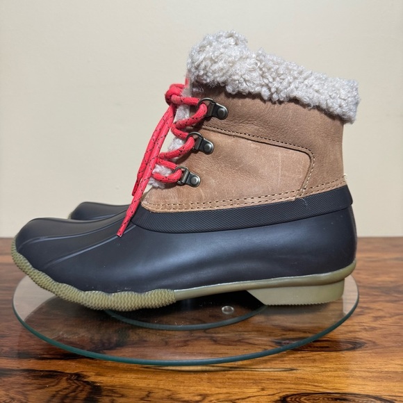 Sperry Saltwater Tan Alpine Bootie size 10 - Picture 6 of 16